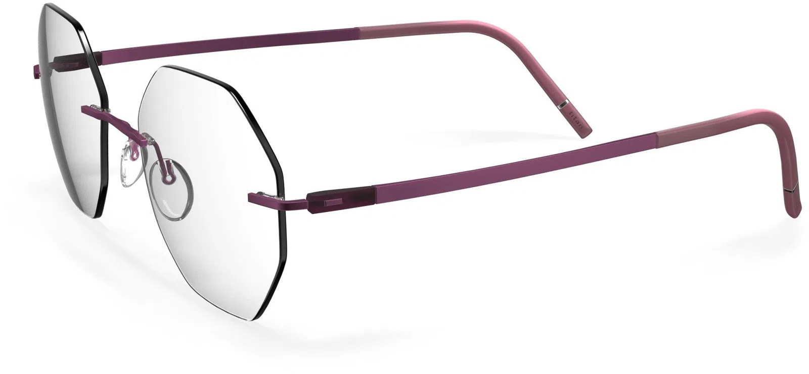 Silhouette The Dawn Demo Rimless 5573 Eyeglasses - view 56